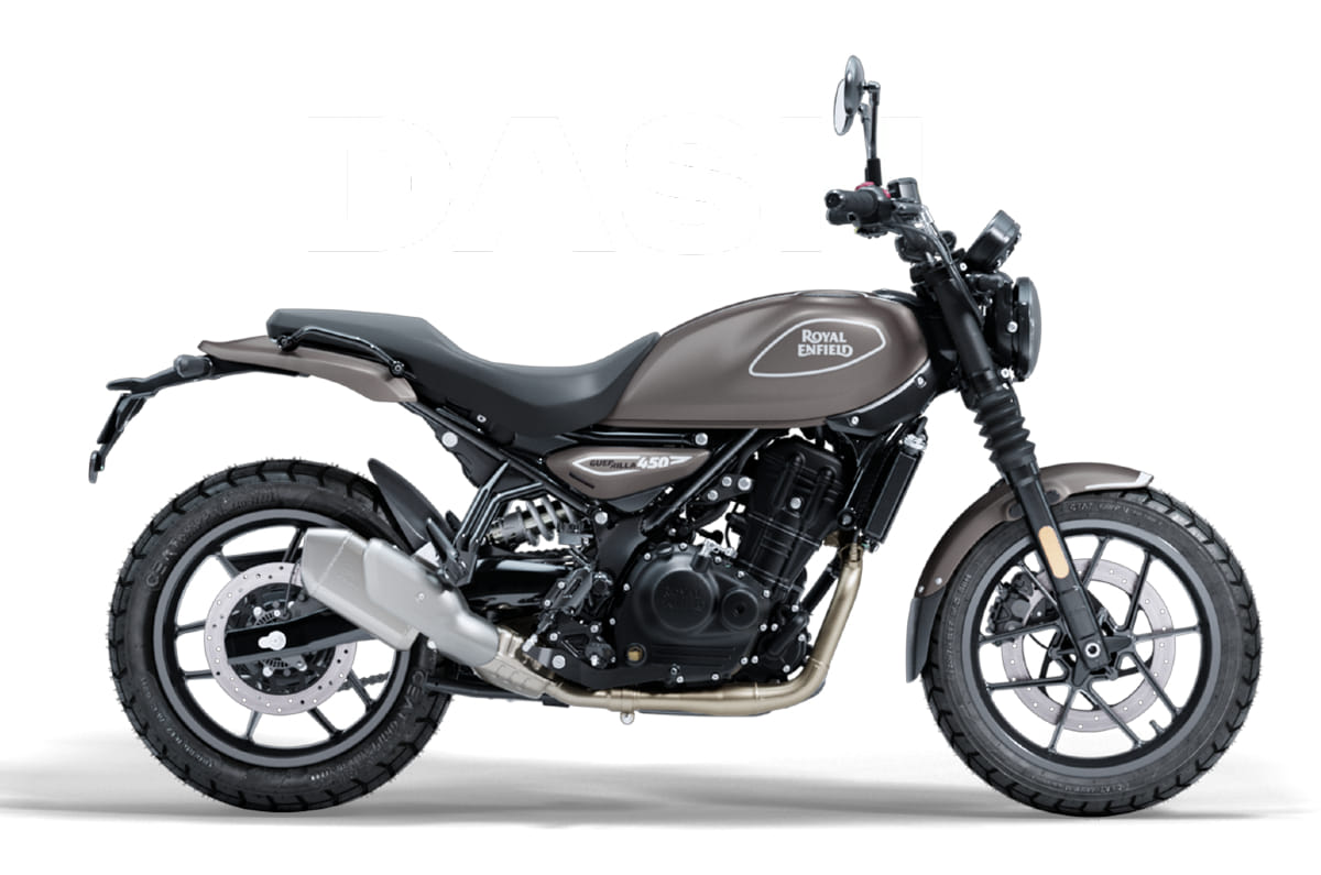 Royal Enfield Guerrilla 450 Bronze colour